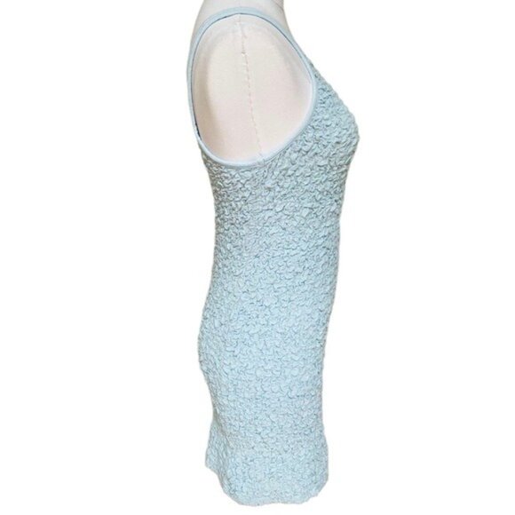 Free People Mini Dress in Light Blue Size Small NWOT - Picture 7 of 8